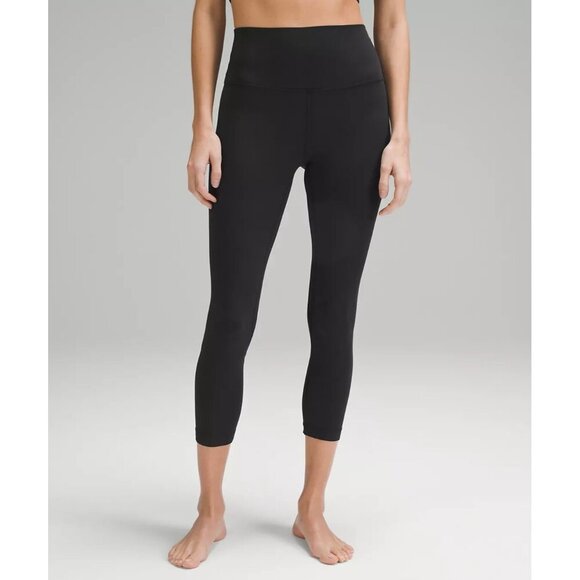 Align High-Rise Crop Pant 23" - Black - Picture 2 of 4